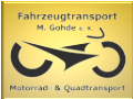 Motorradtransport ab 85,- EUR durch Deutschland